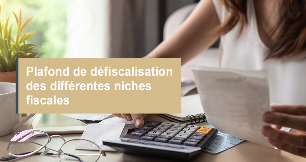 Le plafond de défiscalisation des différentes niches fiscales