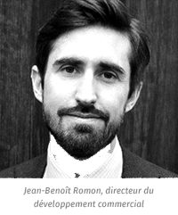 Jean-Benoît Romon, Directeur du développement commercial