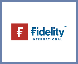 Logo Fidelity International, partenaire de notre groupe Hubsys