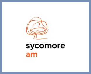 Logo Sycomore AM, partenaire de notre groupe Hubsys