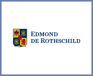 Logo Edmond de Rothschild, partenaire de notre groupe Hubsys