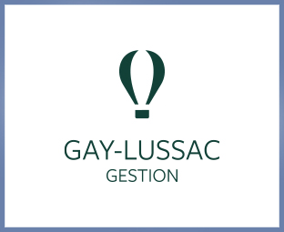 Logo de Gay-Lussac Gestion, partenaire de notre groupe Hubsys