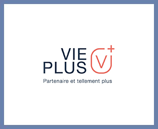 Logo de Vie Plus, partenaire de notre groupe Hubsys