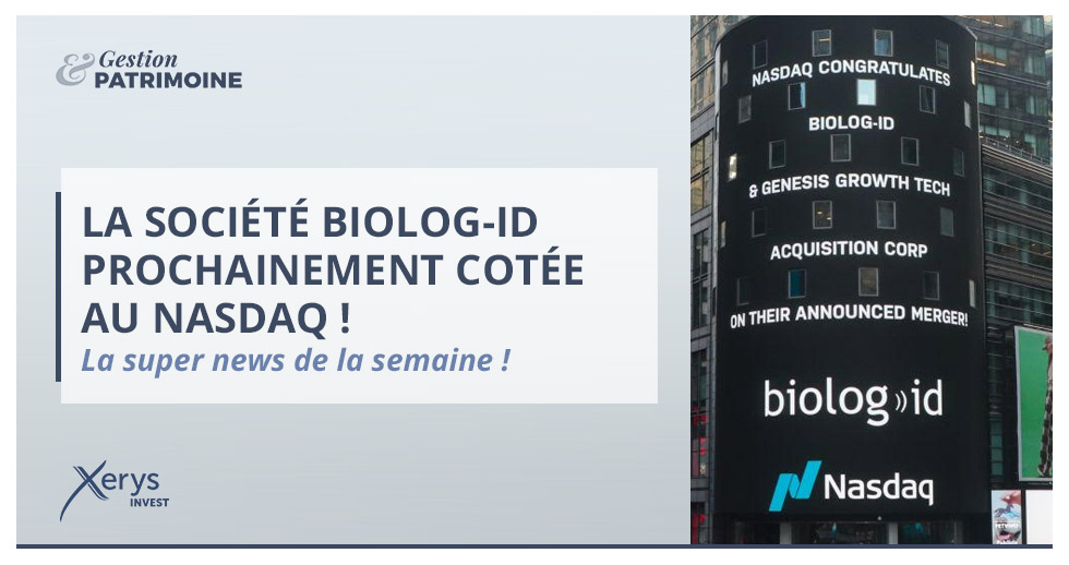 La société Biolog-id prochainement cotée au Nasdaq !