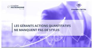 Les gérants actions quantitatifs ne manquent pas de styles