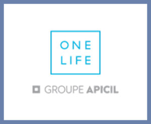 Logo OneLife, partenaire de notre groupe Hubsys