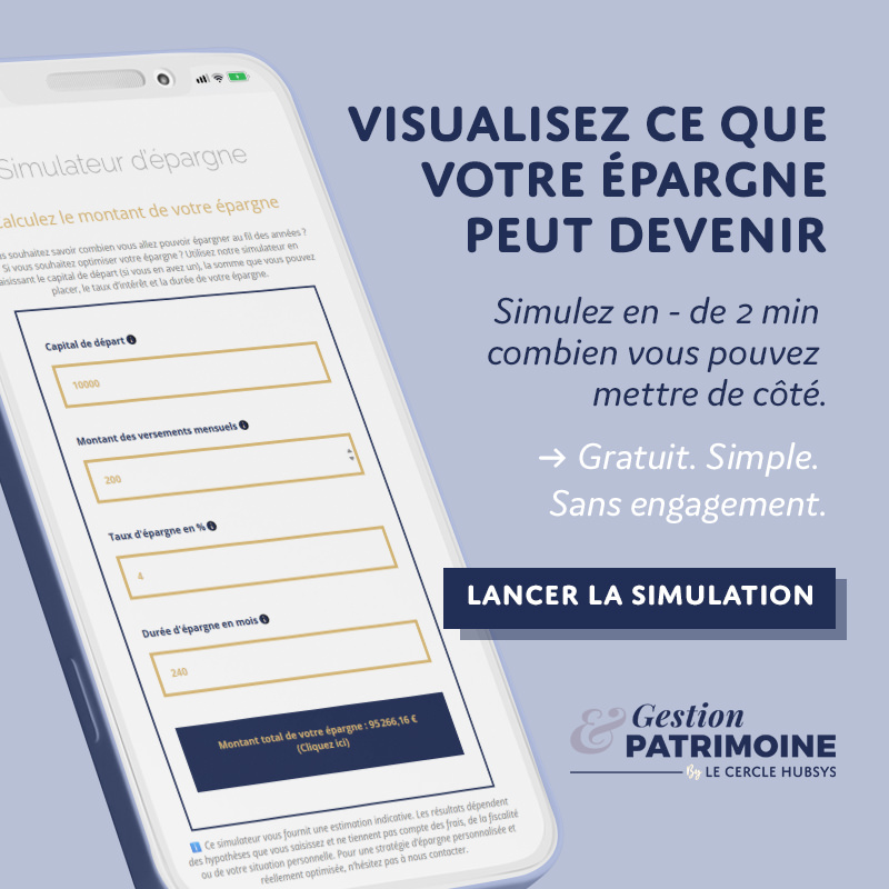 Simulez votre épargne rapidement