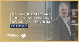Cas pratique : À 50 ans, il reste 15 ans pour ne pas diviser son niveau de vie par deux