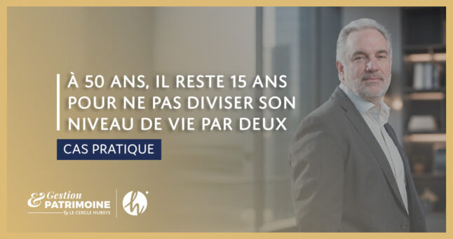 Cas pratique : À 50 ans, il reste 15 ans pour ne pas diviser son niveau de vie par deux
