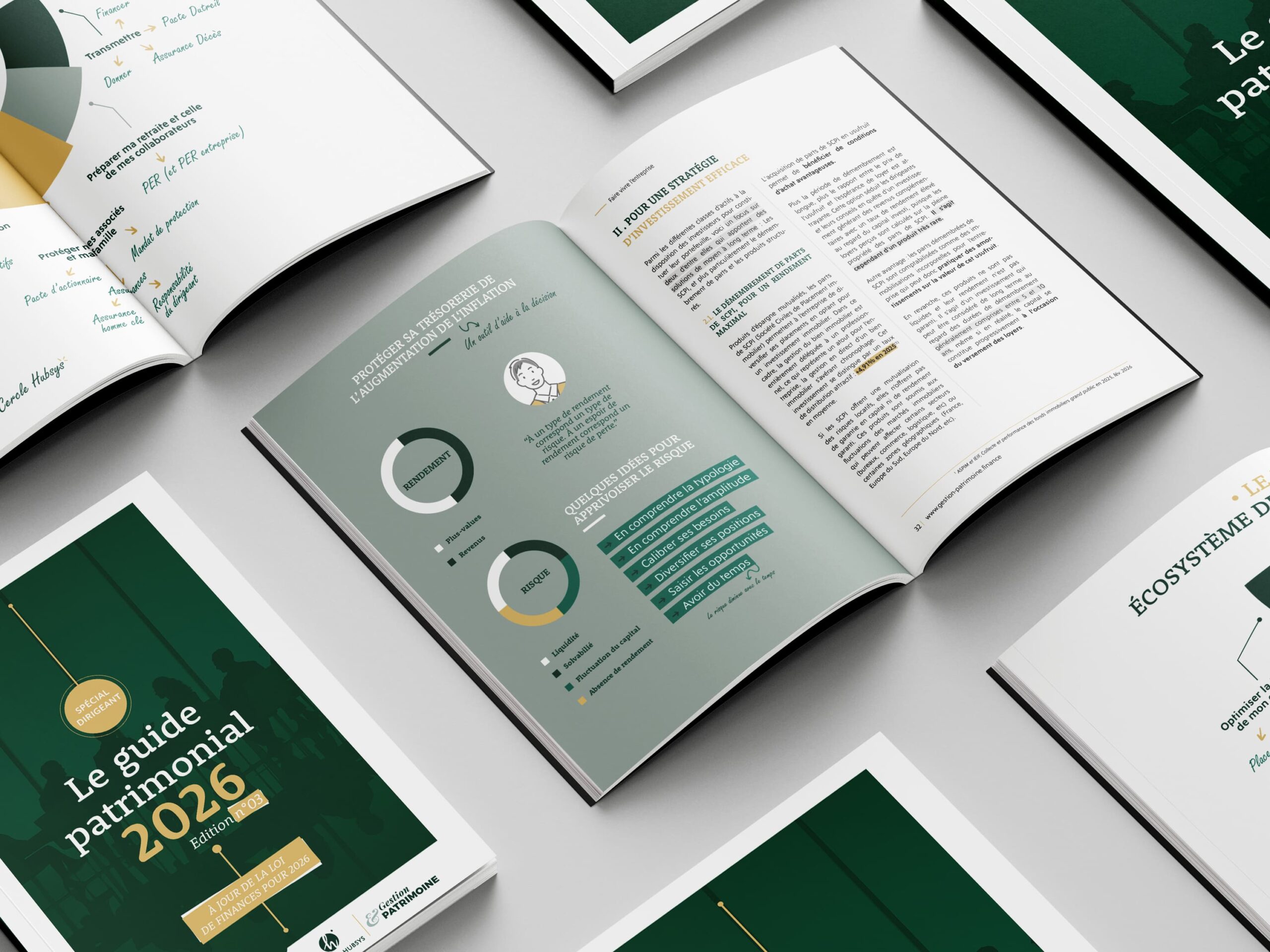 Le guide patrimonial spécial dirigeant - exemple de page